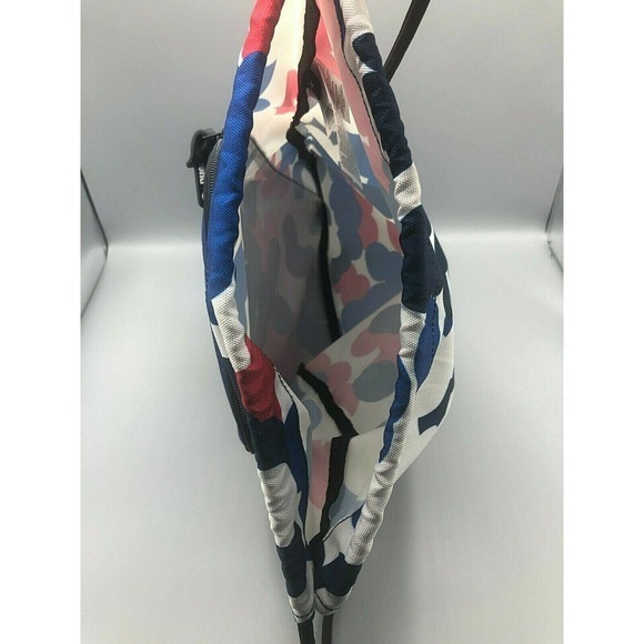 Arena Team Sack Allover Drawstring Shoulder Sports Bag Unisex Red White Blue - Picture 5 of 5